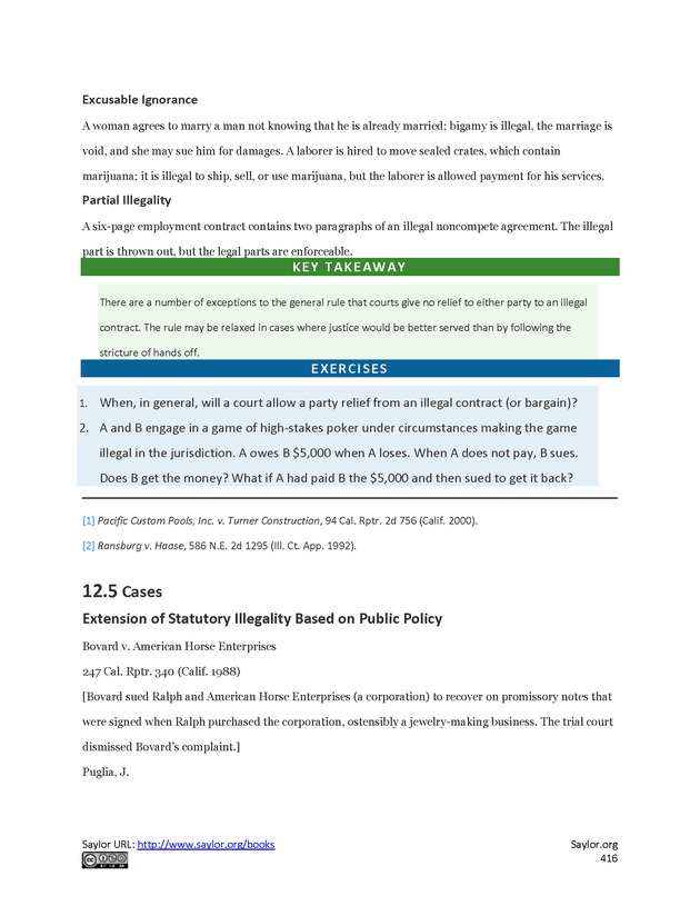 Business Law and the Legal Environment - Page 416